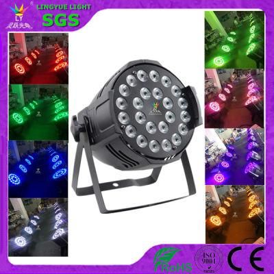 RGBWA UV 6in1 DJ Disco Equipment 24X18W Stage LED PAR Can Lighting