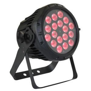 18PCS 4 in 1 10W Waterproof IP65 LED PAR Light (CL-060A)