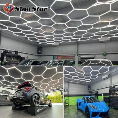 High Performance for Car Workshop Equipment 12 Watt LED Hexagonal Wall Light