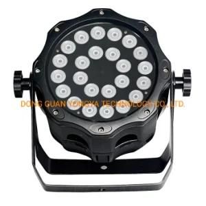 24PCS 6in1 RGBWA+UV IP65 LED PAR Light