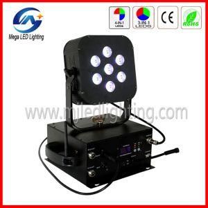 Hot! ! ! 7PCS 4in1 Wireless Battery LED PAR Light