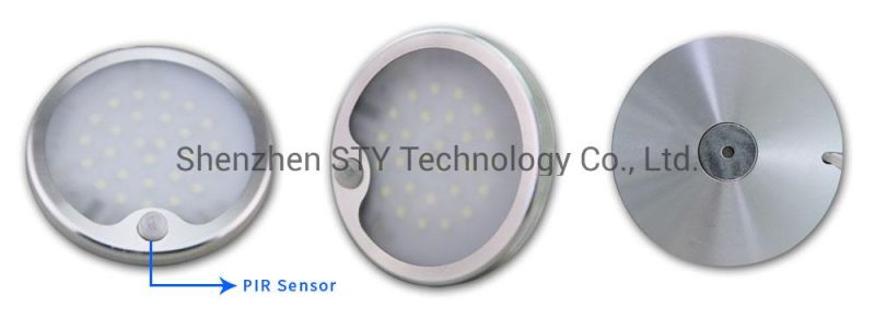 PIR Sensor Aluminum Surface Mounted 12V LED Wardrobe/Counter/Furniture Cabinet Lighting