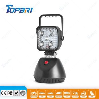 15W Auto Lamps LED Rechargeable Portable Warning Work Light