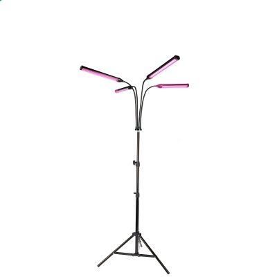 Hydroponic Grow Lamp with Remote Control Dimmable Modes Floor LED Plant Grow Light for Indoor Plant