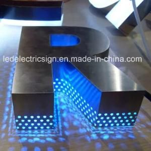 Stainless Steel LED Channel Letters for Outdoor Shop Front Name