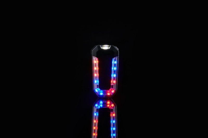 Senken Police LED Light Safety Rechargeable Flashing Warning Shoulder Light