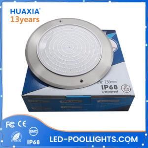 Ultra Thin 316ss 12V AC 42W 60Hz Color Underwater LED Swimming Pool Lamp for Pool Fountain