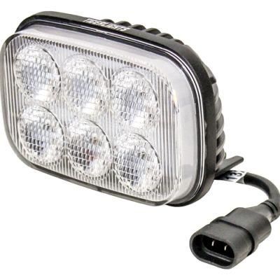 EMC Approved 4.75inch 30W Flood Beam LED Tractor Work Lamp for Case/New Holland Skid Steer
