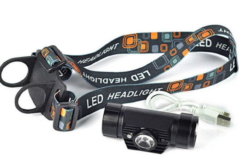 Outdoor Emergency Head Torch Lamp Detachable Design LED Sensor Head Torch Light Wearable Rechargeable Camping Headlight Quality LED Headlamp