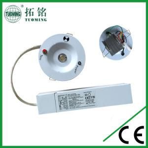 3W Emergency Ceiling Recessed Small Size Light LED Emergency Down Light