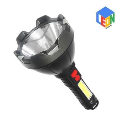 USB Rechargeable Water Proof Outdoor Camping Search and Work LED Flashlight
