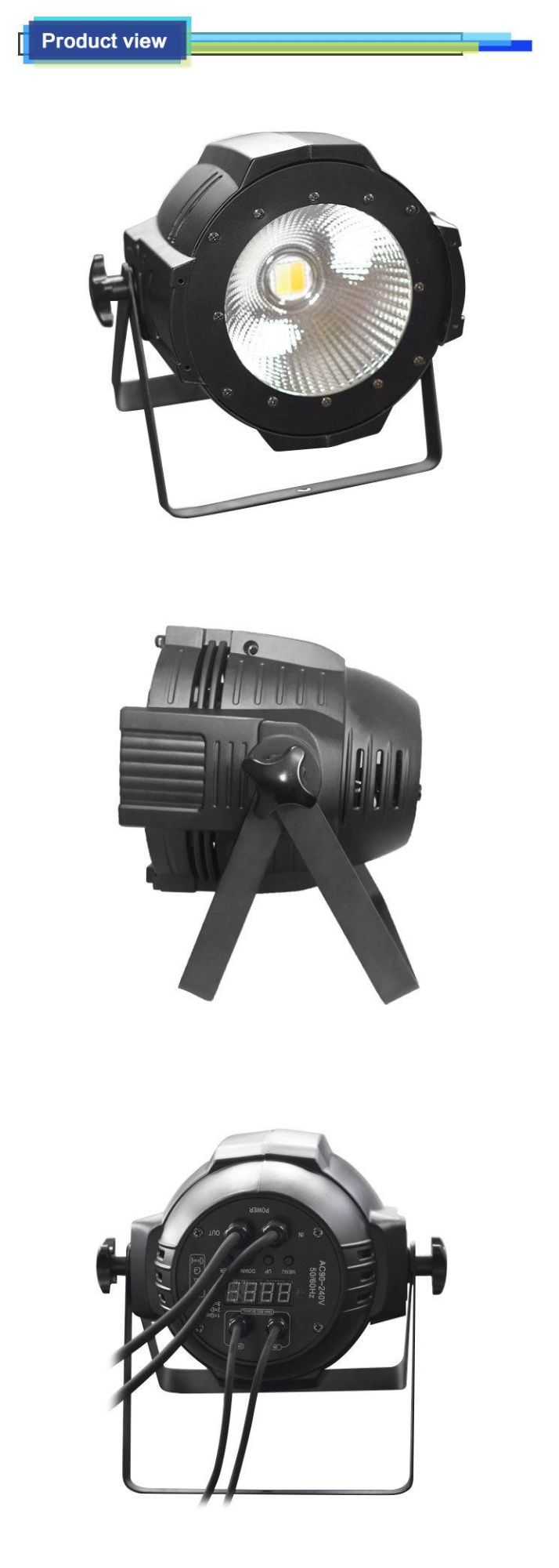 LED COB Light 100W DMX PAR Stage