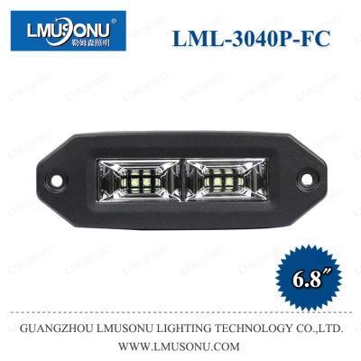 Lmusonu New 6.8 Inch 40W 3040p-FC Auxiliary CREE LED Work Lamp 5D Side Tail Light Driving Light for Agriculture Machine Tractor Forklift