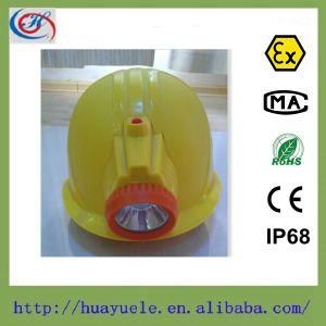 Rechargeable LED Mining Safety Helmet with Lamp