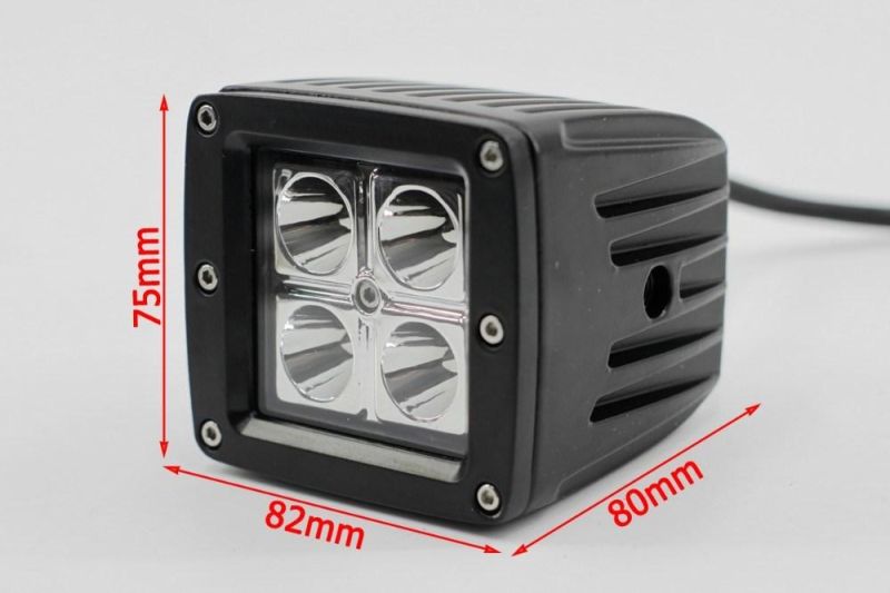 16W LED Work Light 12V 24V off Road 4X4 Tractor Trailer Boat SUV Truck ATV Driving Light