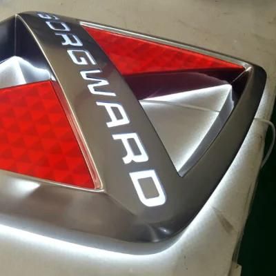 Vacuum Formed Acrylic Illuminated LED Car Logo Sign for Cars