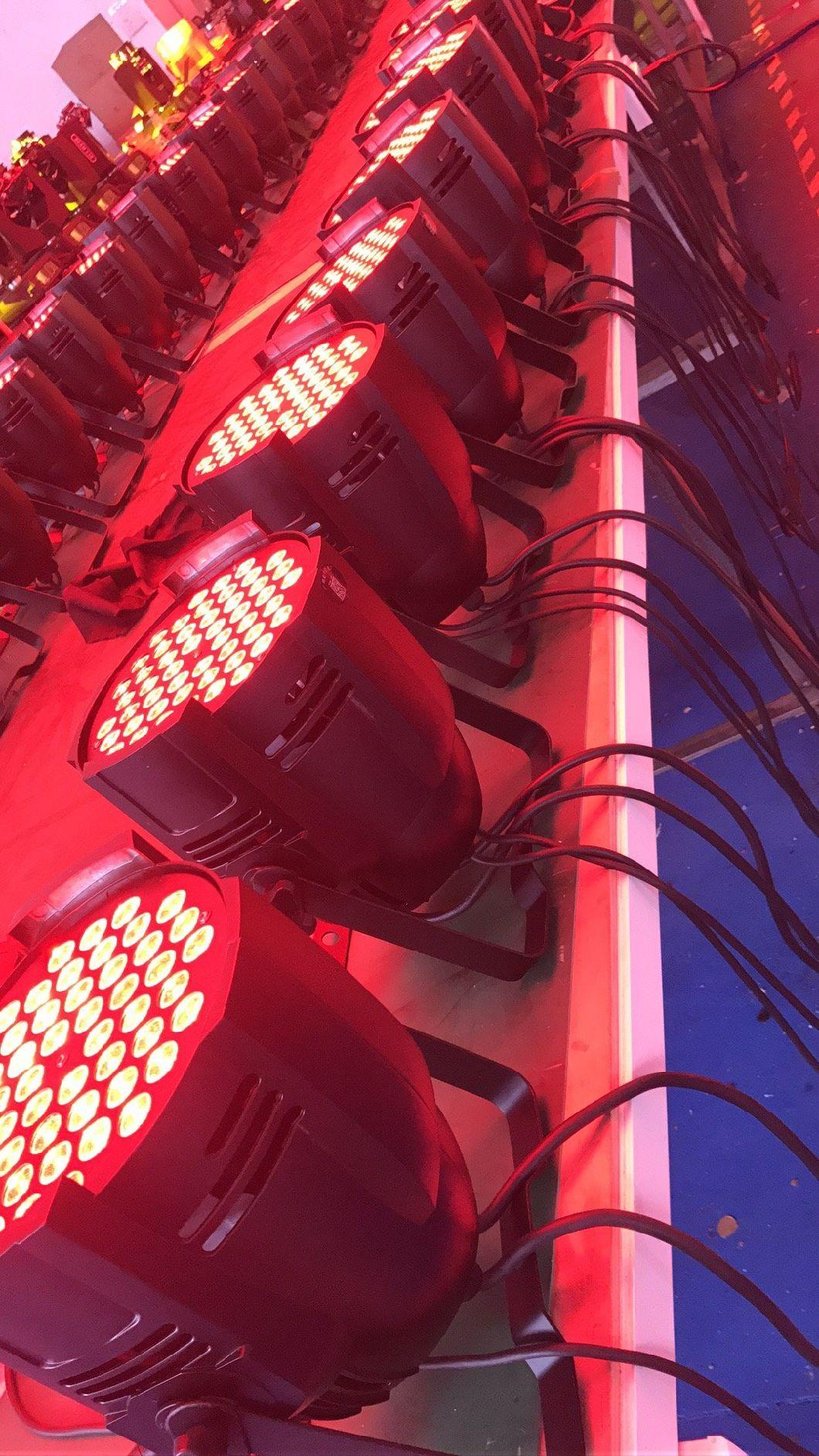 Hot Sale 54PCS*3W RGBW Parcan Indoor LED PAR Lights Wholesale Price
