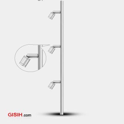 3W LED Standing Cabinet Showcase Spotlight Light for Furniture LC7317-3