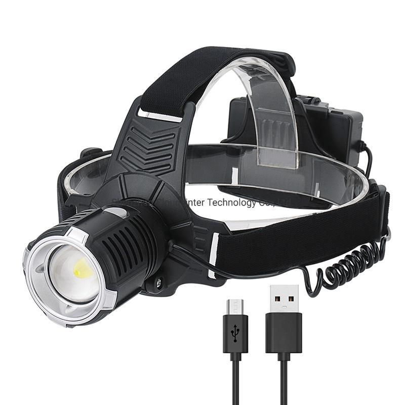 Cheap High Power Head Lamp 5000 Lumen Rechargeable LED Headlamp