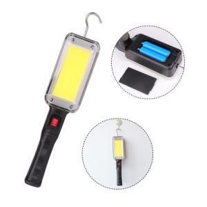 New Style Wanchz USB Charging COB LED Strong Light Work Light with Magnet Movable Work Light Hook Flashlight