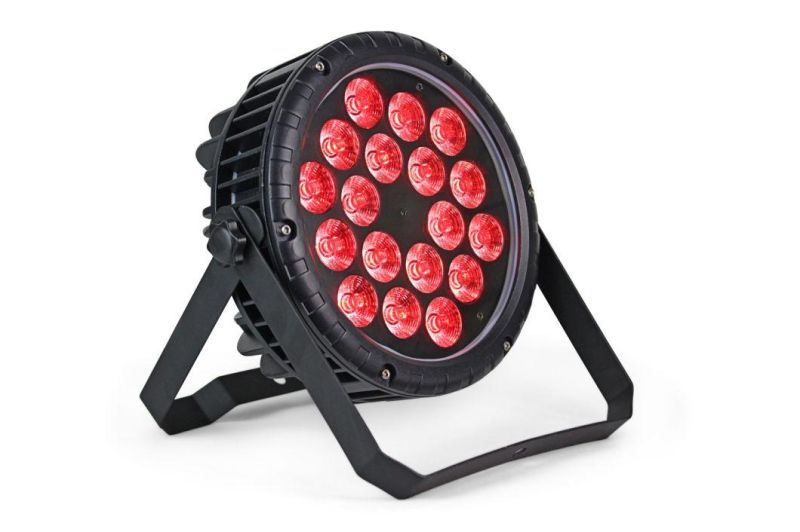 Waterproof RGBW 4in1 18PCS 10W IP65 LED PAR DJ Stage Light