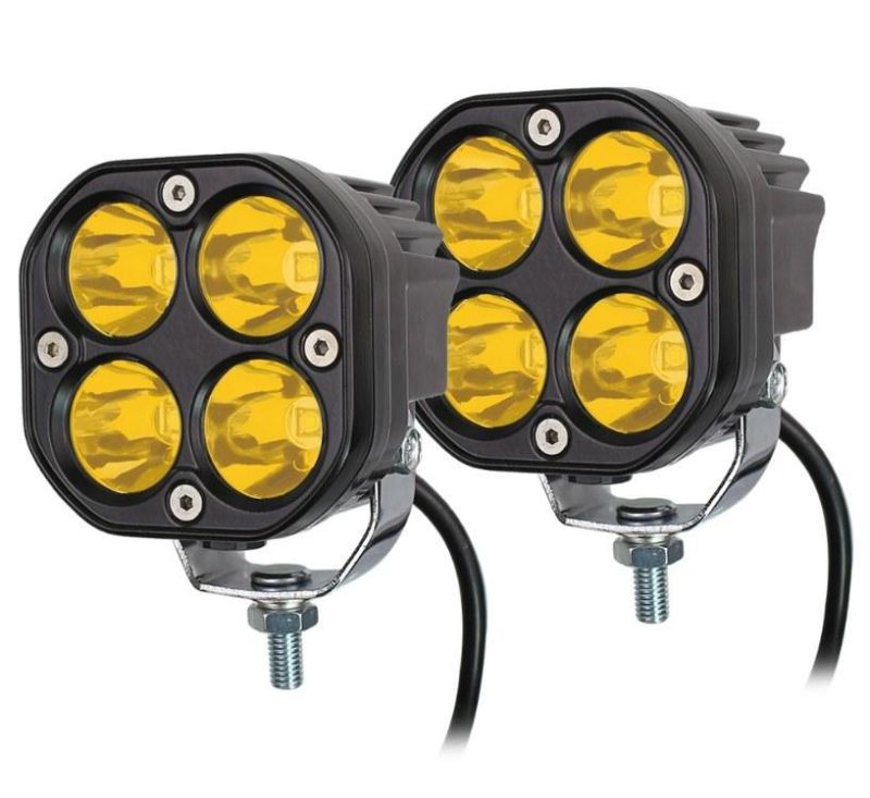 40W Spot Flood Driving Beam off Road Tractor Boat 12V Pods LED Work Driving Light