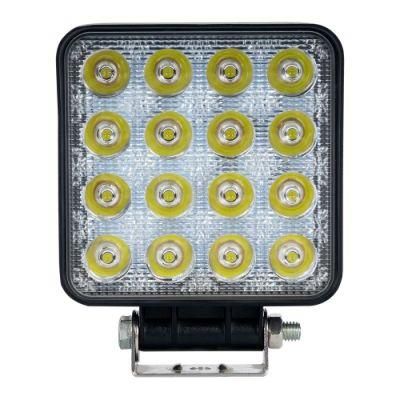 4 Inch 48W LED Work Square Fog Truck Light Driving Spot Lights off-Road Lamp