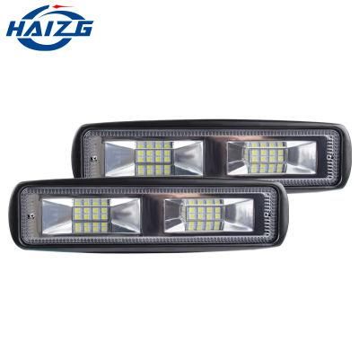 Haizg Car Accessories 18W LED Fog Work Light Bar Flood Beam off 12V 24V 18W 36W Road Car LED Work Light