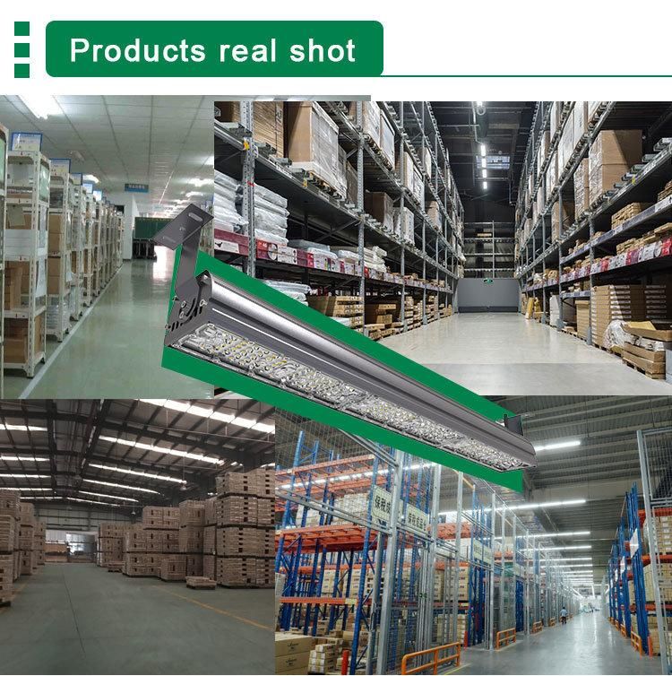 High Bright 130lumens/W IP65 Industrial Highbay LED Linear Light 200W