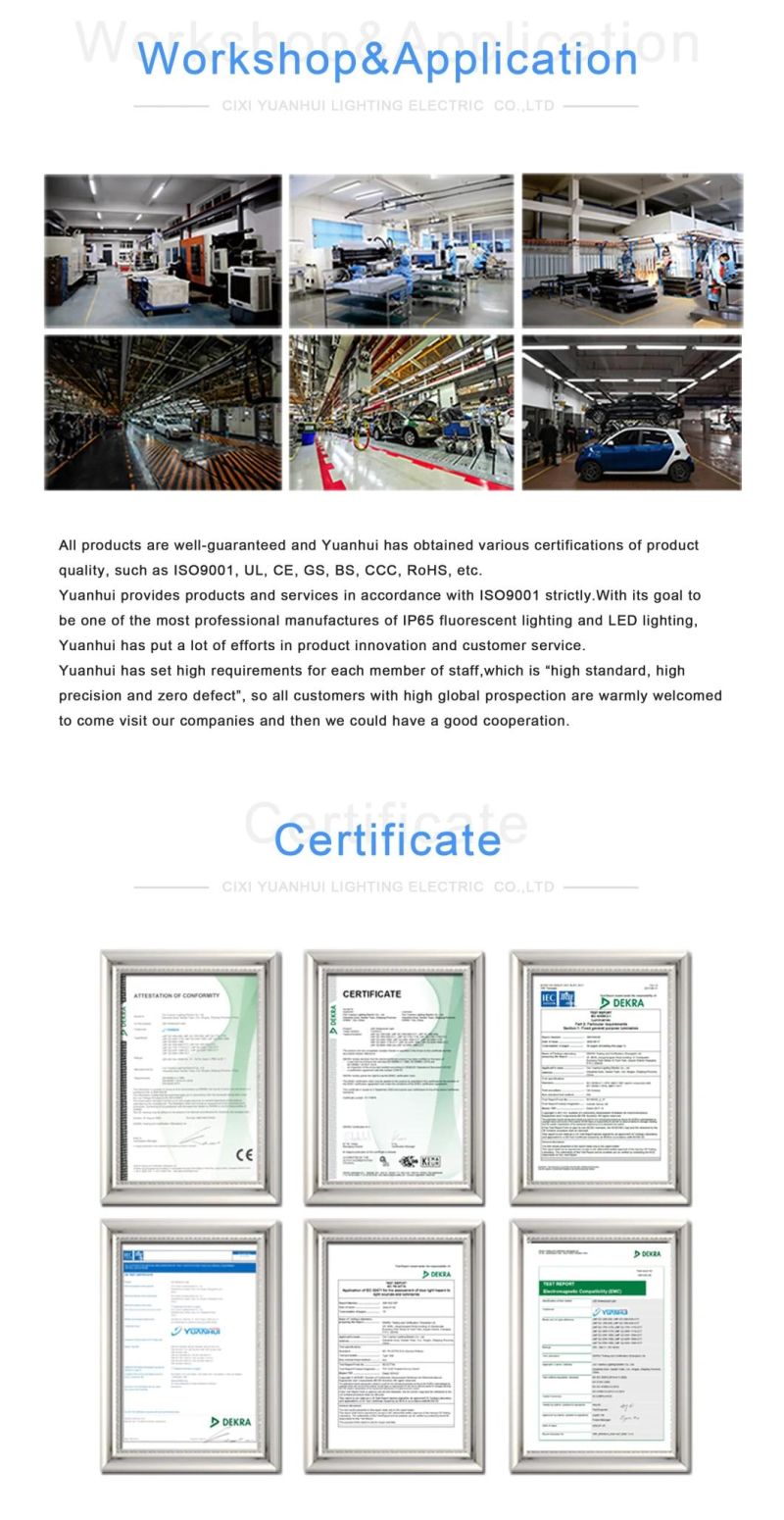 CE Certified LED Tri-Proof Light with Carton Box Packed
