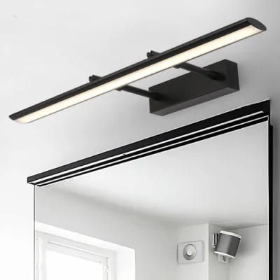 Flexible Stretchable LED Mirror Light 9W Indoor Wall Light Wall Mounted Bathroom Light (WH-MR-60)