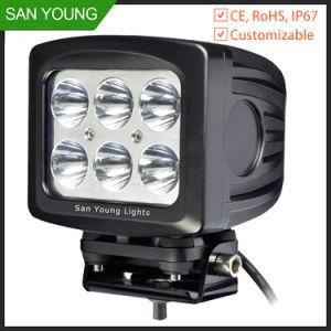 LED Working Light Auto 60W CREE Chip Spot Flood Beam