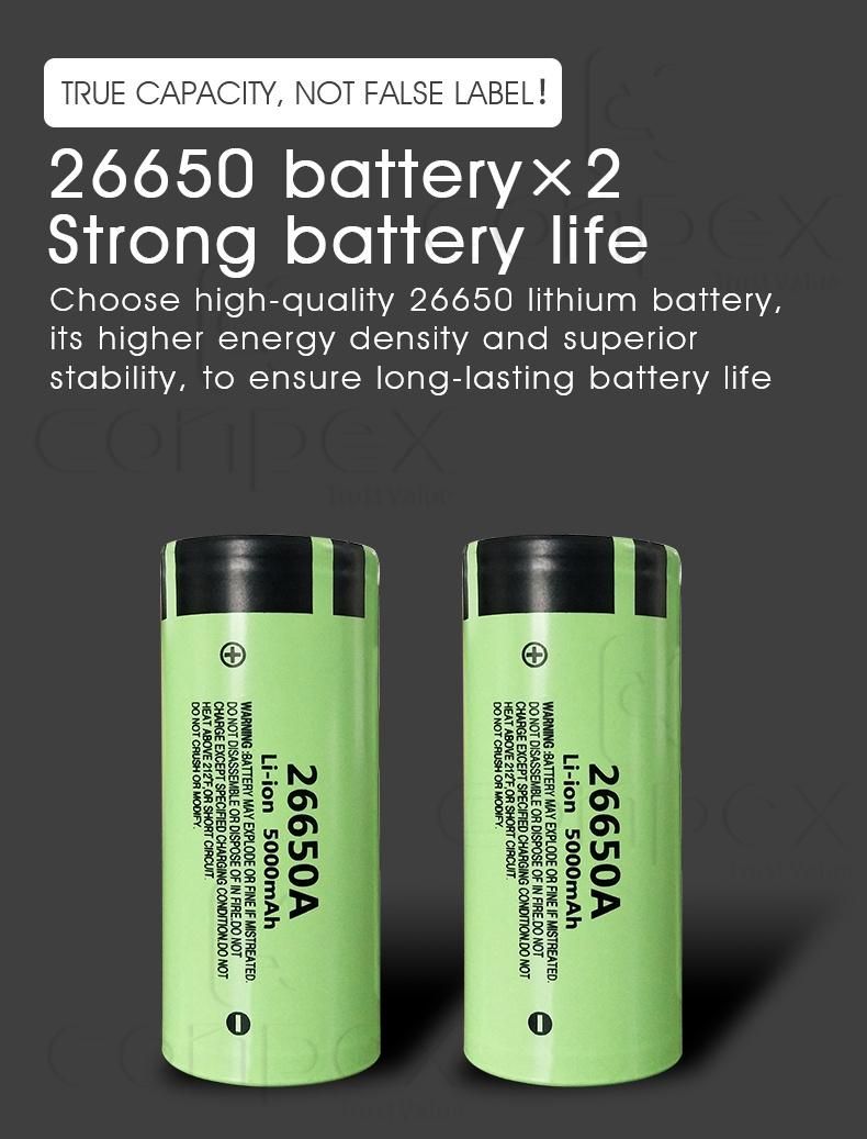 Conpex LED Powerful Flashlight Tw-1033 Model OEM/ODM