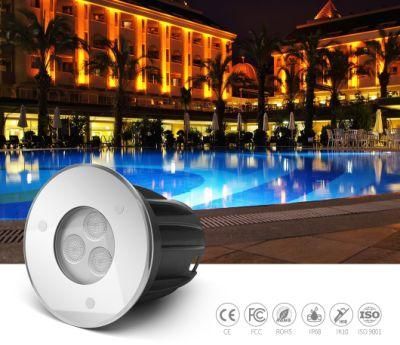 IP68 LED Underwater Lighting Swimming Pool Remote RGB Light