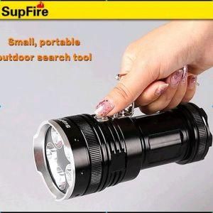 18650 Rechargeable Battery Waterproof Aluminum Alloy LED Torch