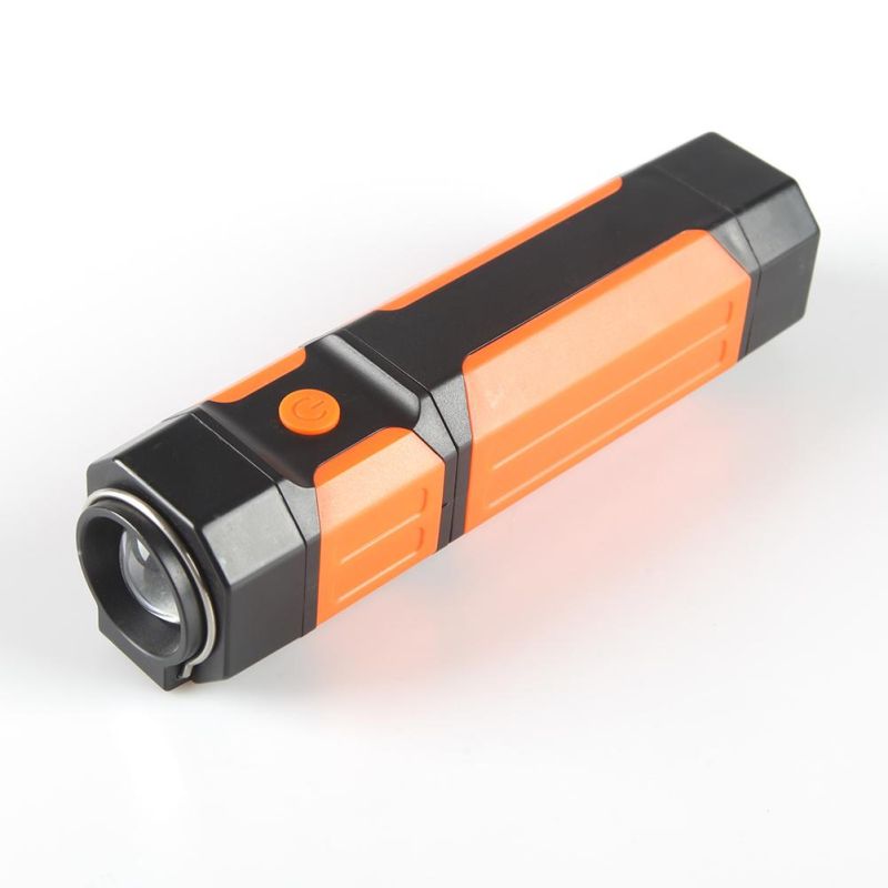 Yichen Collapsible LED Flashlight with Side COB Work Light