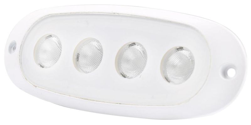 Round 6 Inch 12W CREE White Boat Lamp LED Marine Light