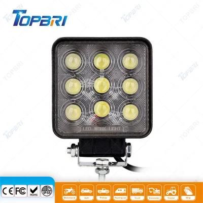 7D 4inch 27W Offroad LED Driving Light for Jeep 4X4