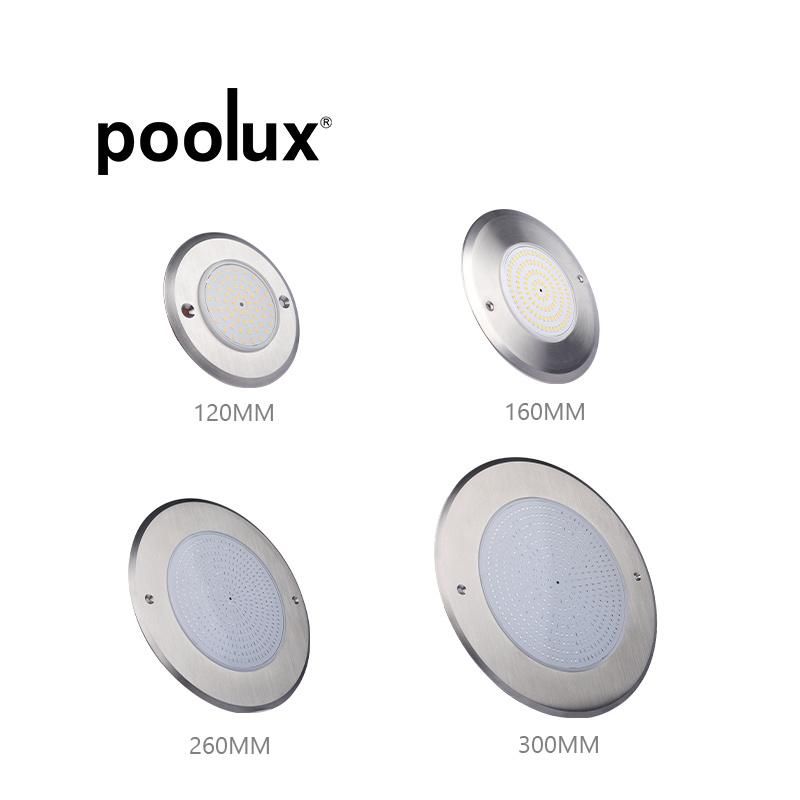 Resin Filled Super Slim 7.5mm 18W LED Light IP68 Underwater Waterproof Swimming Pool Light