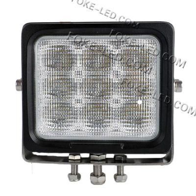 E-Approved 6 Inch 90W Square Heavy Duty LED Work Light for Mining