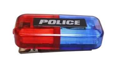 Wo Sides LED Flashing Warning Traffic Police Shoulder LED Lights