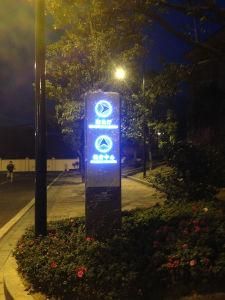 Outdoor LED Light Box Directional Sign