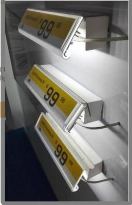Uniform Color and Brightness Long Service The Delicate Flat Type with Double Lighting The Goods and Price Tag LED Tube Shelf Lighting