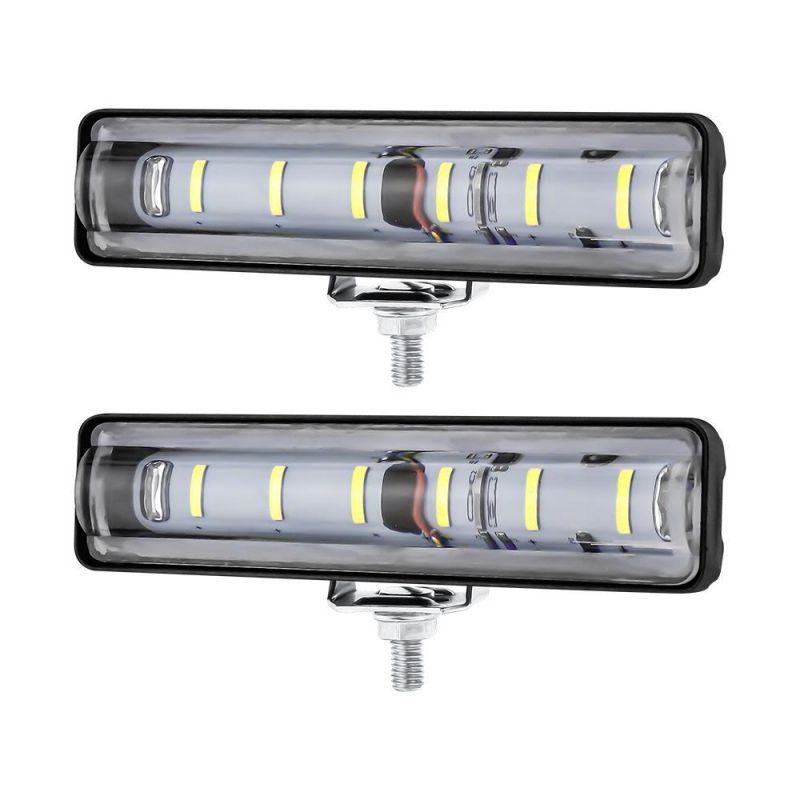 Dxz Daytimerunninglight 6inch 18W Floodlight Fog Light Bar Light off Road Boat Driving Lights Work Light SUV Motorcycle Lamp