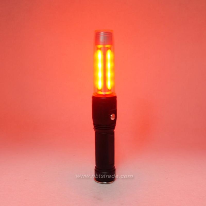 Multi Function Rechargeable Flashlight with COB Work Light