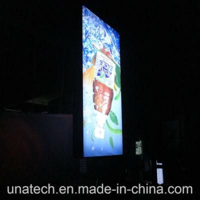 Banner Outdoor Street Lamp Pillar Media Ads Image Backlit film PVC LED Light Box