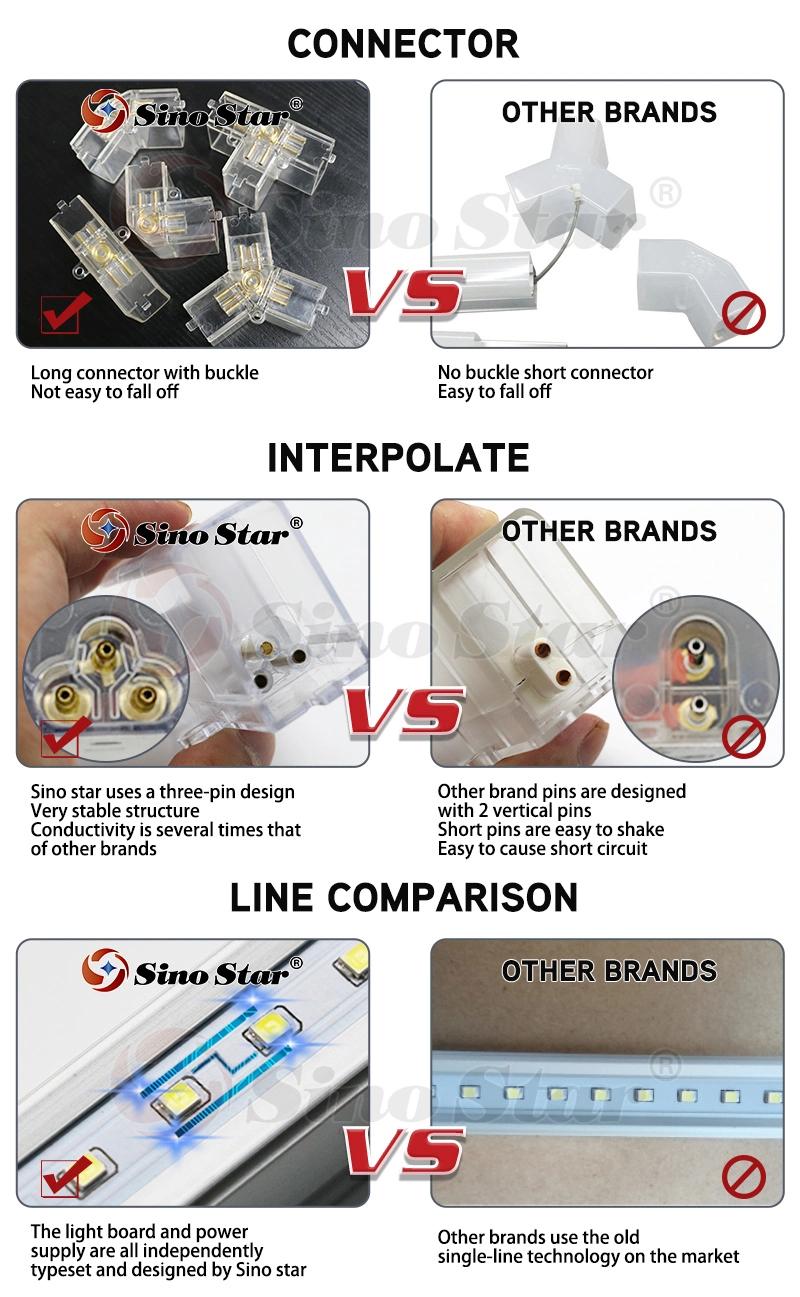 LED Honeycomb Hexagon Hex-Grid Light Ceiling Detailing Lamp Car Repair Workshop Wash Beauty Station Garage Illumination Design