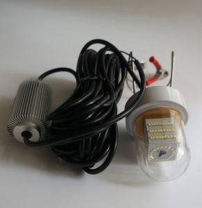 18W 12V LED Fishing Light Includes Bobbing &amp; Sinking Weights and 12V Alligator Clip Connectors