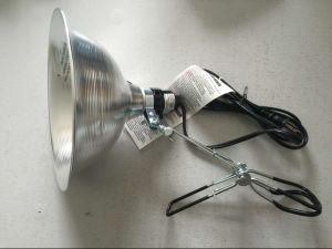Clamp Light with 8.5&quot; Reflector, Sjt2 16/2, 18/2 Cord, with Heavy Duty Clip