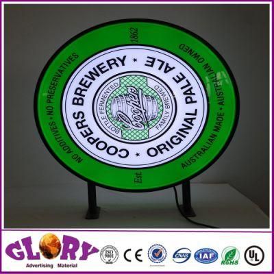 Outdoor Advertising LED Light Box Hanging Wall Beer Light Box